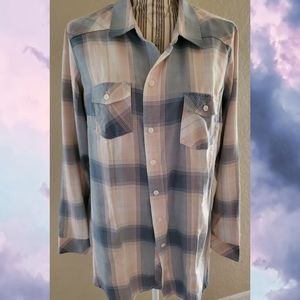 Flannel button down